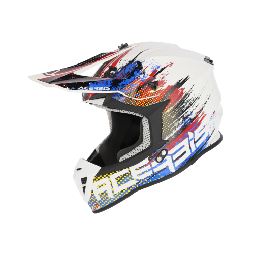 CASCO LINEAR 2206 graphic Colore : BIANCO/BLU/ROS Taglia : XL