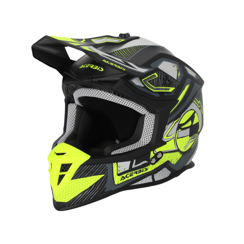 CASCO LINEAR 2206 graphic Colore :NERO/GIALLO FL Taglia : M