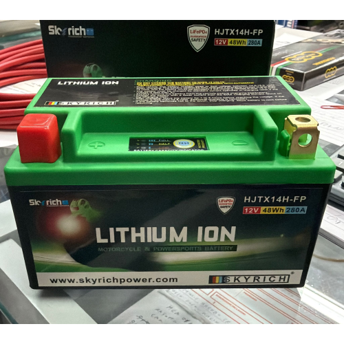 BATTERIA SKYRICH LITIO HJTX14H-FP 12.8V-4AH