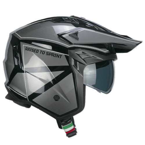 155S RUSH RACE NERO GRAFITE XL