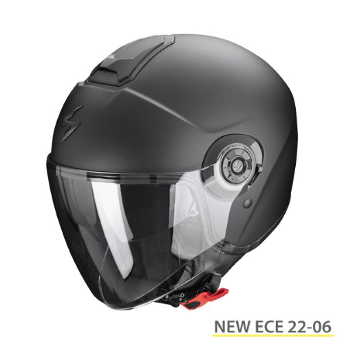 SCORPION JET EXO-CITY II SOLID NERO OPACO XL