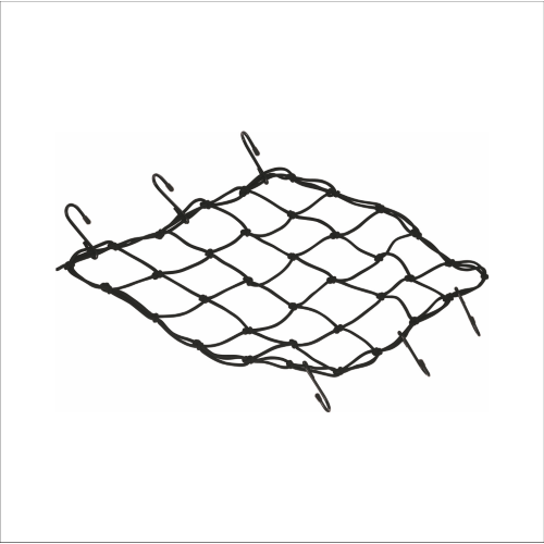 Rete fermacarico "Piovra" cm 31x31 nera