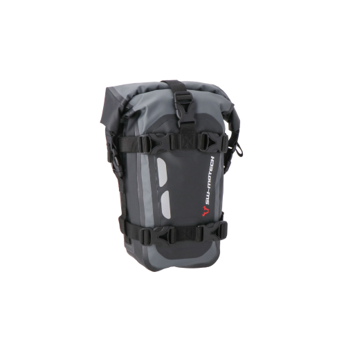 Borsa posteriore Drybag 80 8 l. Grigio/Nero. Impermeabile.