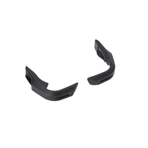 Set tampone di protezione per calotte Adventure Nero. Per lato sinistro e destro.