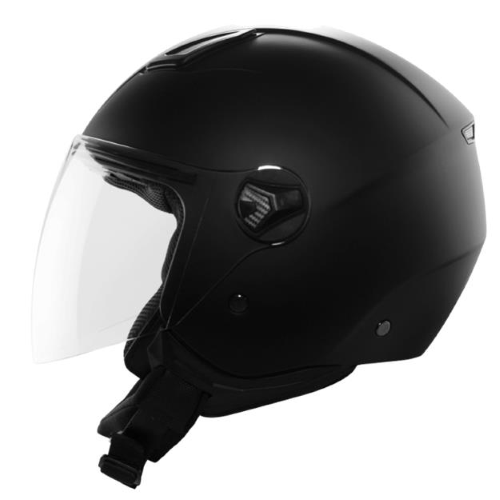 CMS JET (3 CALOTTE) D-JET PLAIN BLACK MATT M