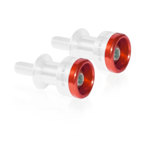 INSERTO in alluminio ROSSO (coppia)