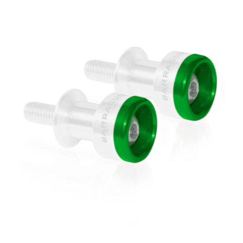 INSERTO in alluminio VERDE (coppia)