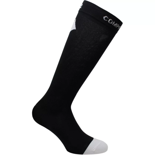 CALZA COMPRESSIVA CLASSE 2 LUNGA BLACK/WHITE - M
