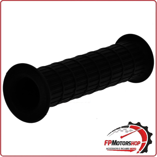COPPIA MANOPOLE MANUBRIO MOTO PER HONDA/LAVERDA 22>24mm NERO ARIETE 00692/A
