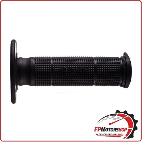 COPPIA MANOPOLE MANUBRIO PER MOTO CROSS UNITY SLIMLINE GRIGIO SCURO ARIETE