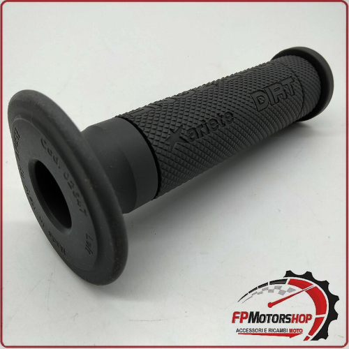 COPPIA MANOPOLE MANUBRIO PER MOTO DIRTZONE L135 MEDIUM GRIGIO SCURO ARIETE