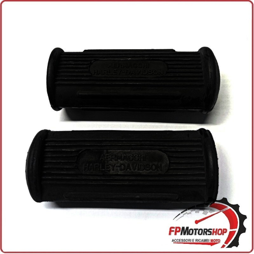 COPPIA COPRIPEDALI PER MOTO AERMACCHI CHIMERA 75 MARCHIO HD ARIETE 01525