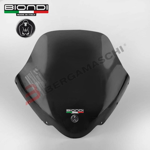 CUPOLINO PARABREZZA SCOOTER PER SUZUKI BURGMAN 400 K7 2006>2016 FUME DARK BIONDI