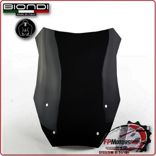 CUPOLINO PARABREZZA TOURING PER MOTO BMW R1300 GS 2023> FUME' SCURO BIONDI