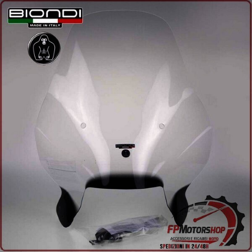 PARABREZZA PER SCOOTER KYMCO DINK 125/150 96>2006 ATTACCHI COMPRESI BIONDI