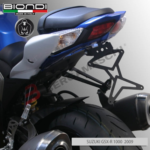 PORTATARGA PER MOTO SUZUKI GSX-R 1000 09> BIONDI 8901022