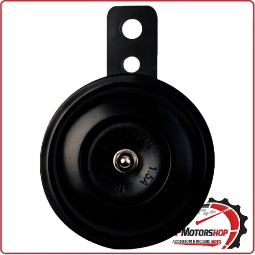 CLACSON CLAXON PER MOTO SCOOTER 12V NERO DIAM. 70MM OXFORD OX779
