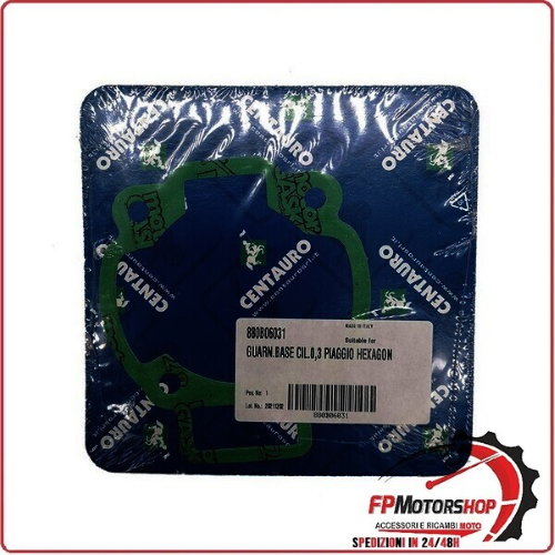 GUARNIZIONE BASE CILINDRO PER GILERA RUNNER FX 125 97>02 SP. 0,3 CENTAURO
