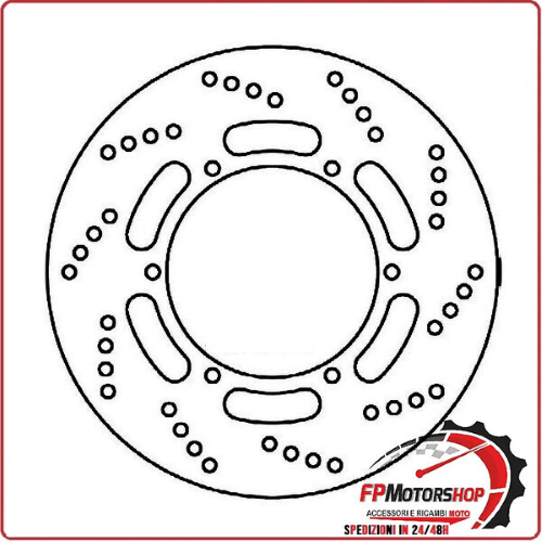 DISCO FRENO PER MOTO YAMAHA XT600 95>03 XT660Z TENERE 91>98 FERODO FMD0175R