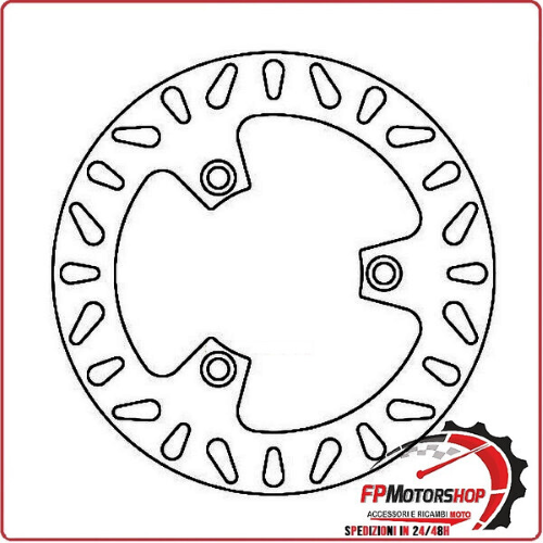 DISCO FRENO MOTO PER HONDA CBR600F 87>90 FERODO FMD0217R 600 CBR F 8790 400 R