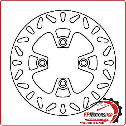 DISCO FRENO PER SCOOTER SUZUKI BURGMAN 125 150 02>06 FMD0318R FERODO 220MM