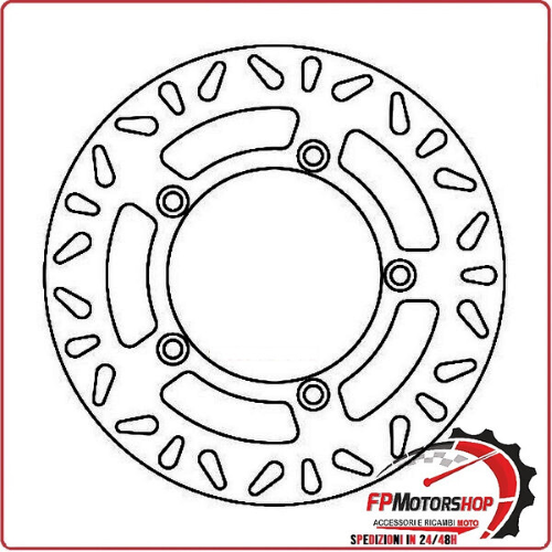 DISCO FRENO MOTO PER FMD0334R FERODO SUZUKI 250 AN BURGMAN 36 400 715