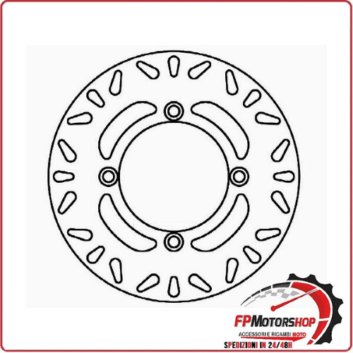 DISCO FRENO PER SCOOTER HONDA SH 125 09>14 FORESIGHT 250 98>05 FERODO FMD0425R