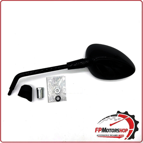 SPECCHIO SPECCHIETTO SX PER VESPA SPRINT NERO MARELLI PIAGGIO 50
