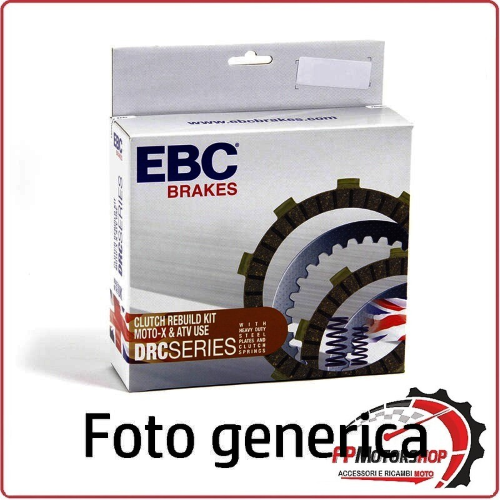 KIT DISCHI FRIZIONE MOTO PER KTM450 SMS DRC172 EBC CONDOTTI + CONDUTTORI