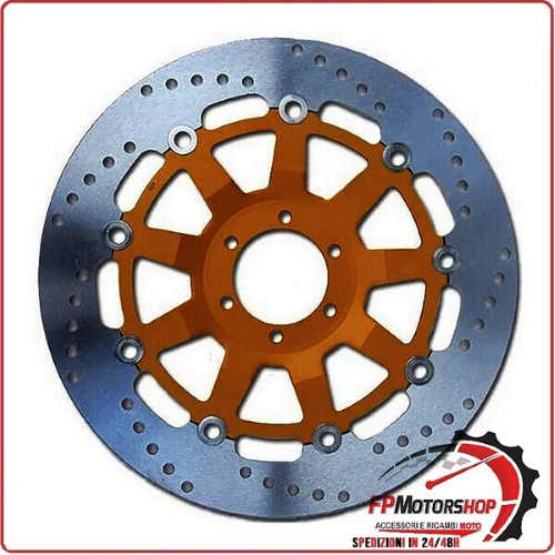 DISCO FRENO MOTO PER HONDA HORNET ANTERIORE 00>06 EBC MD1139 CB 600