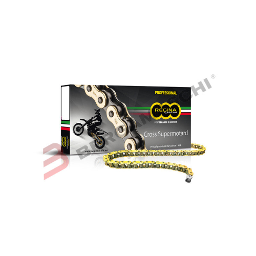 CATENA REGINA TRASMISSIONE PER MOTO 428 RX3 136 MAGLIE 126RX3/005 NON SIGILLATA
