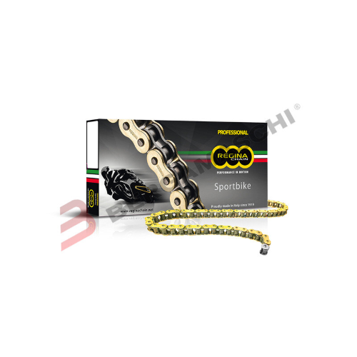 CATENA REGINA TRASMISSIONE PER MOTO 520 ZRP 114 MAGLIE 135ZRP/00B SIGILLATA