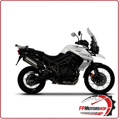 ATTACCO BAGAGLIO BAULETTO MOTO PER TRIUMPH TIGER XC/XR/XRX 800 11>21 SHAD