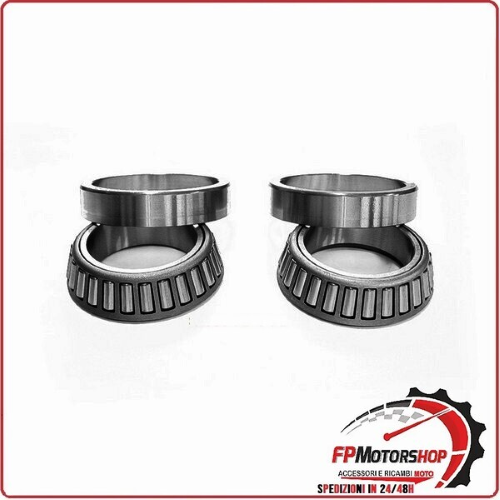 KIT CUSCINETTI STERZO PER MOTO KAWASAKI ER6N 12>16 Z1000 02>08 TOURMAX