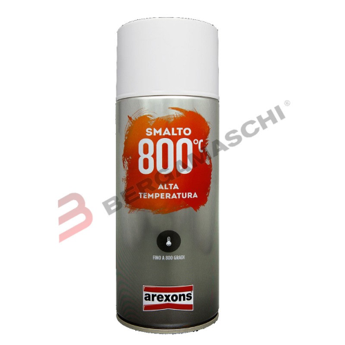 SMALTO ACRILICO ALLUMINIO ALTA TEMPERATURA 400ml AREXONS 3331 PER MARMITTE MOTO