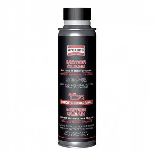 ADDITIVO PER OLIO MOTORE MOTO MOTOR CLEAN PROFESSIONAL 300ml AREXONS 9874