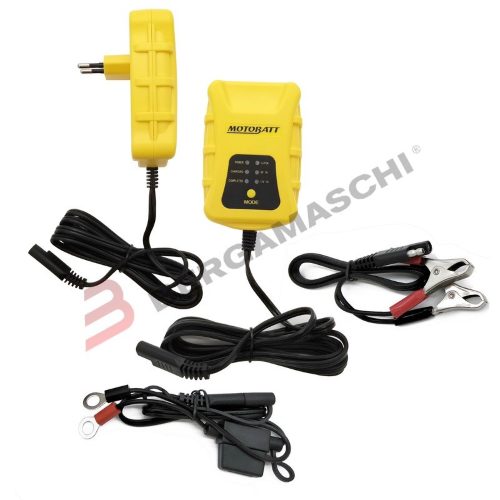 CARICABATTERIA PER BATTERI MOTO AGM GEL LITIO MOTOBATT SMART CHARGER PDCT1 12V