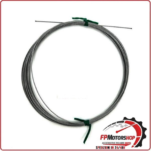 MATASSA CORDINA IN ACCIAIO 1.2mm CAVO GAS PER MOTO 10MT MARELLI UNIVERSALE