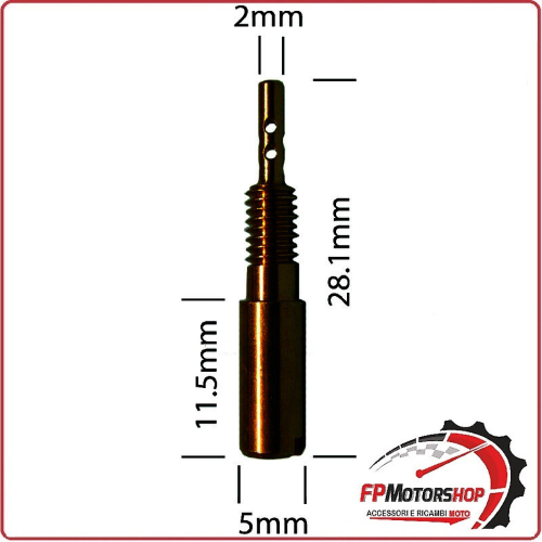 PACK SET 4 GETTI CARBURATORE DEL MINIMO EBC28/486-17 5 MIKUNI EBC28/486-17.5