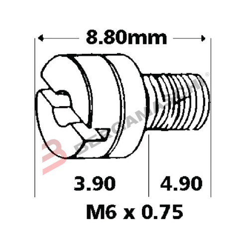 GETTO SPILLO MAX PER CARBURATORE DELL'ORTO DO075 EBC