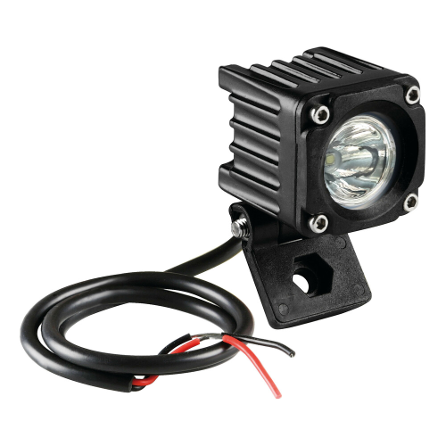 FARO AUSILIARIO QUADRATO 10W 1 LED LUCE FOCALIZZATA
