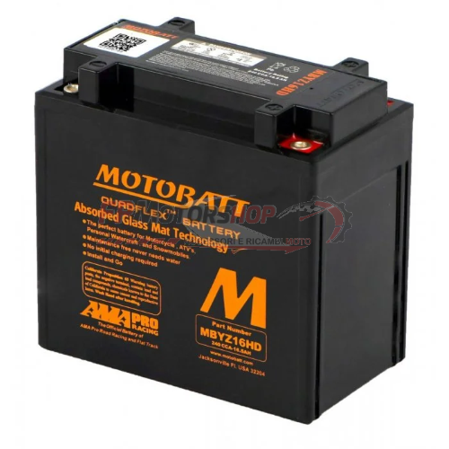 BATTERIA MOTOBATT MBYZ16HD PRECARICATA SIGILLATA