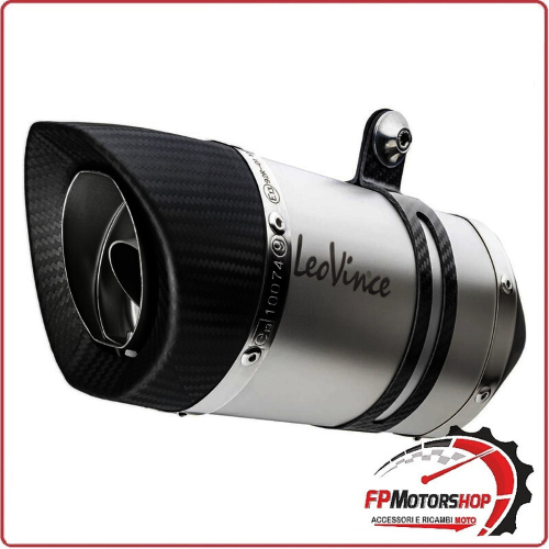 TERMINALE DI SCARICO INOX PER HONDA X-ADV 750 17- FORZA 21- LEOVINCE 14193E