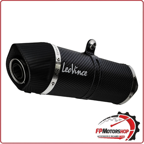 TERMINALE DI SCARICO COMPLETO CARBON PER YAMAHA MT-07 16-20 LEOVINCE 14252EU