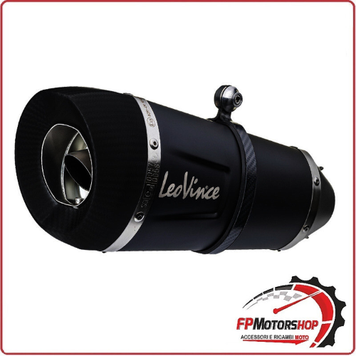 TERMINALE DI SCARICO NERO PER KAWASAKI NINJA 1000 SX 20- LEOVINCE 14336SB