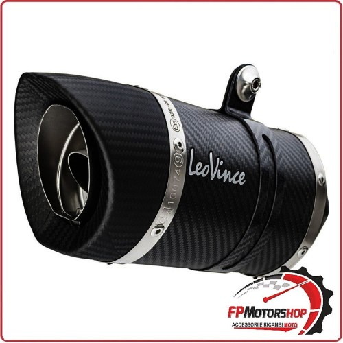 TERMINALE DI SCARICO COMPLETO CARBON PER APRILIA RS/TUONO 660 21> LEOVINCE