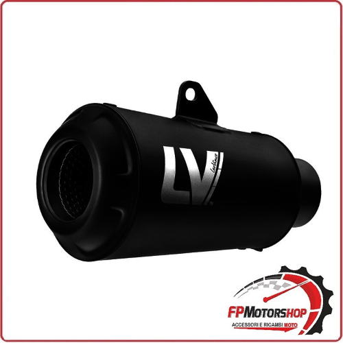 TERMINALE DI SCARICO NERO PER KTM DUKE 125/390 21-23 LEOVINCE 15249FBU