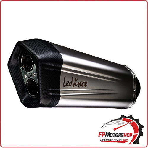 TERMINALE DI SCARICO INOX PER HONDA CRF1100L AFRICA TWIN 20- LEOVINCE 15302