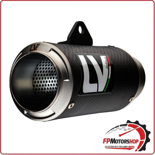 TERMINALE DI SCARICO CARBON LOOK PER MOTO YAMAHA YZF-R6 06-21 LEOVINCE 15403CU