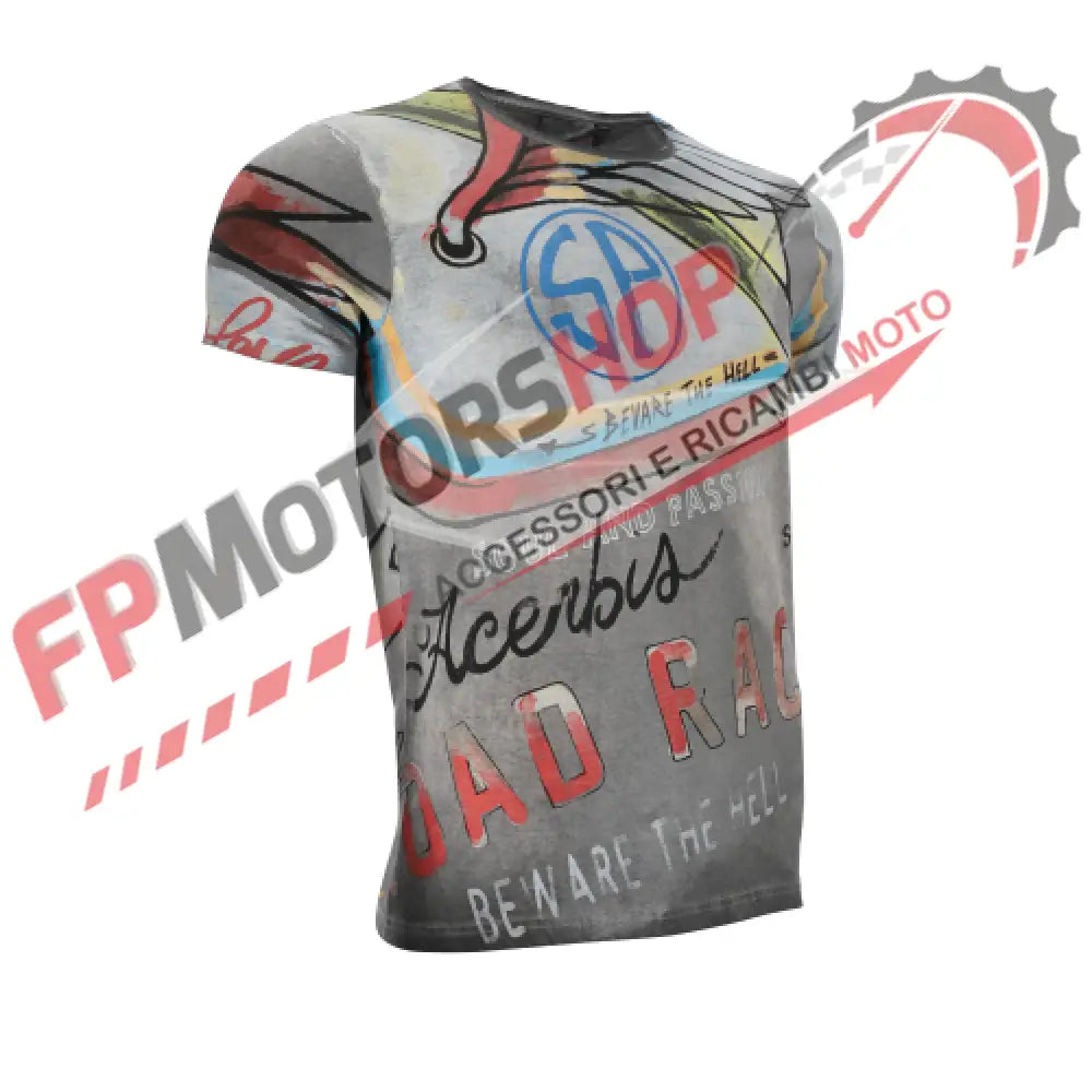 T-SHIRT SP CLUB ROADRACE Colore : GRAFITE Taglia : M